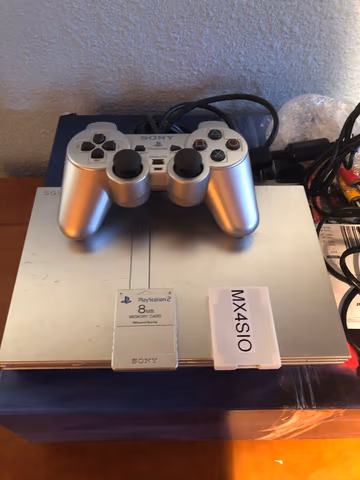 Sony PS2 Slim 250 GB MS4SIO Modded with Preinstalled Games